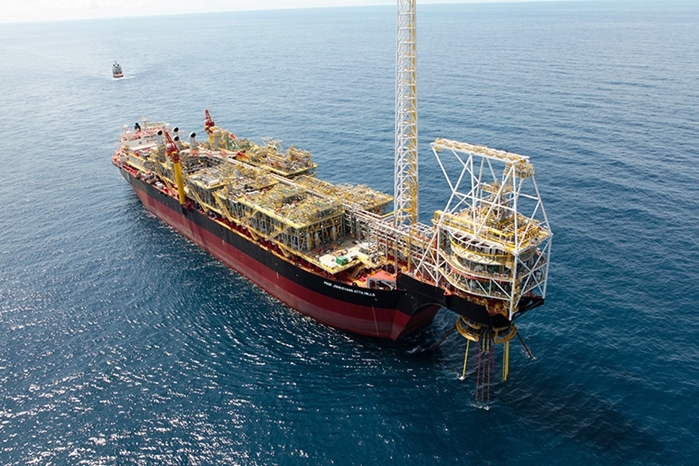 The FPSO on the TEN fields.