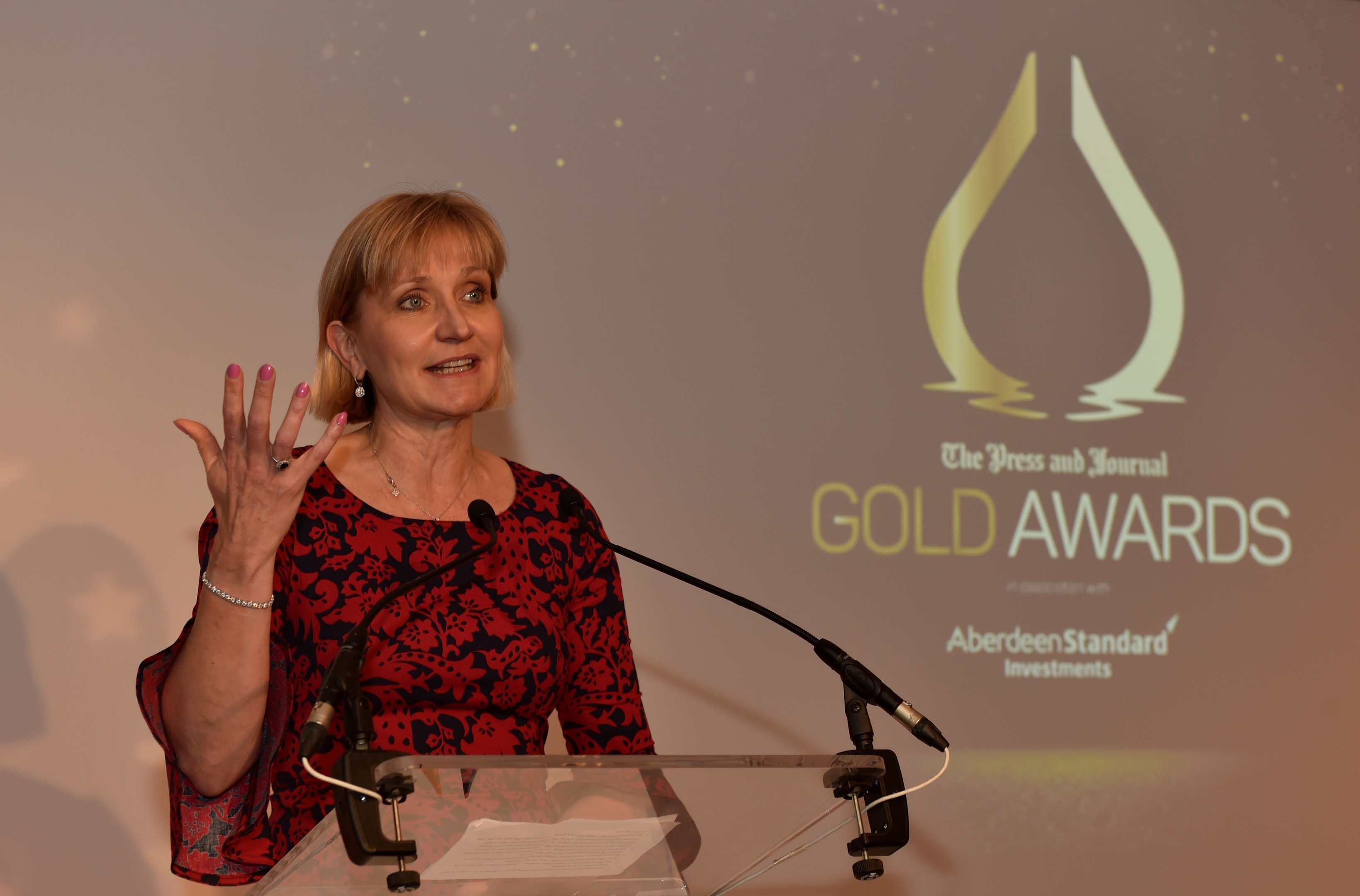 Gold awards held at the Marcliffe Hotel and Spa, Aberdeen.
Deirdre Michie.
Picture by COLIN RENNIE September 8, 2017.