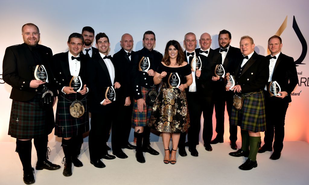 Gold awards held at the Marcliffe Hotel and Spa, Aberdeen.
The Gold Award Winners.
Picture by COLIN RENNIE September 8, 2017.