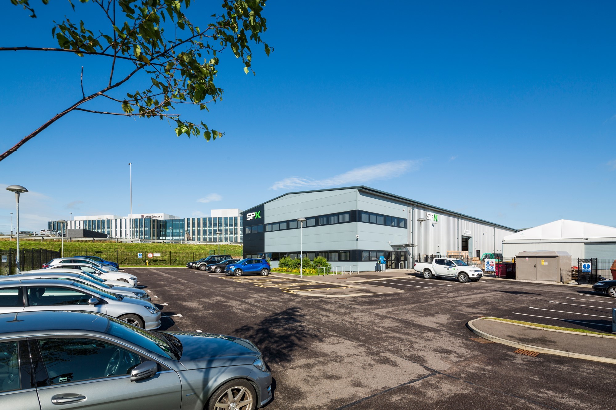 SPX Flow's facility in Dyce, Aberdeen.