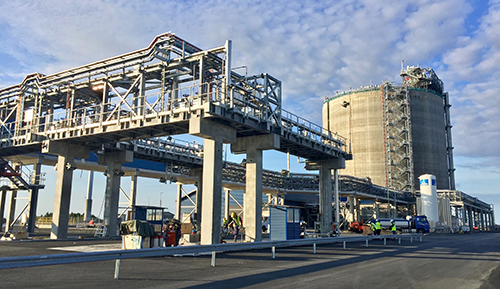 When in commercial operation in mid-2018, the Tornio Manga LNG terminal in Finland will supply gas to a local stainless steel mill, and LNG to other users in the Nordic region.