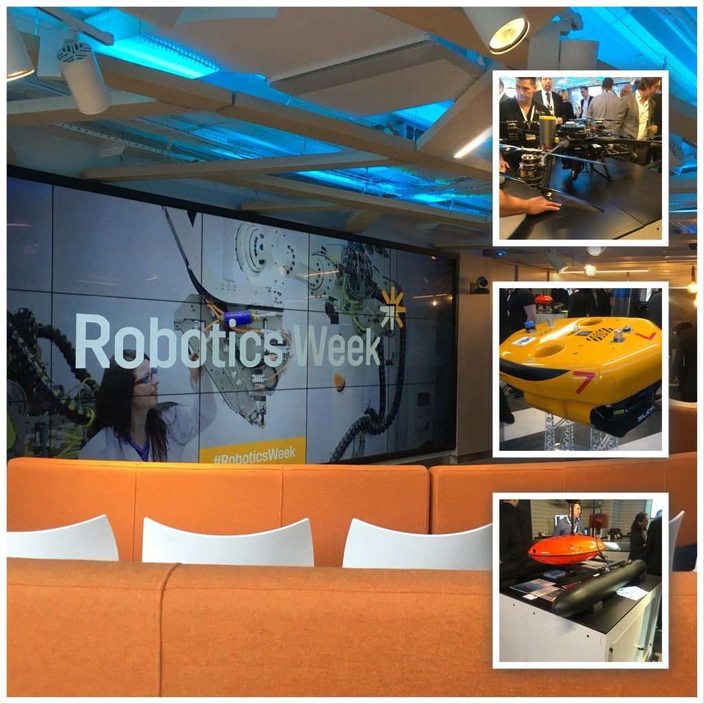 Robotics week at the Oil and Gas Technology Centre