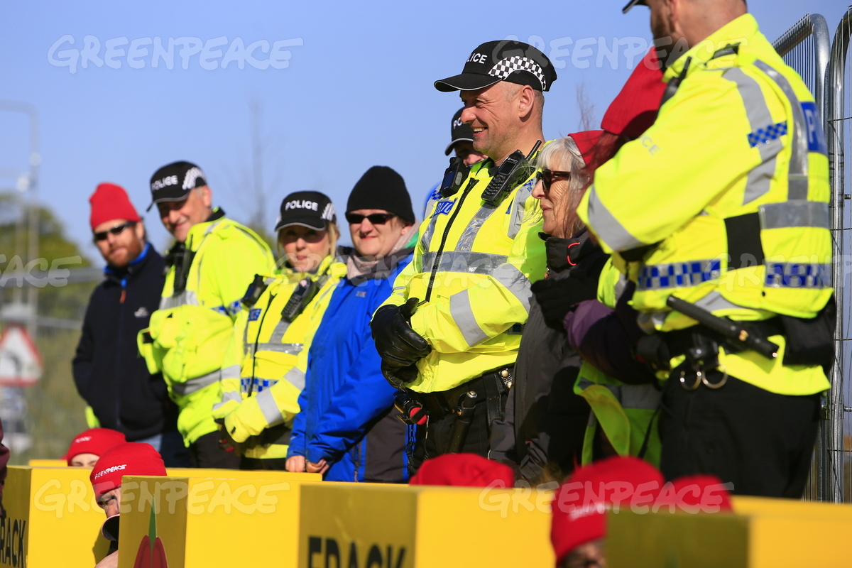 Fracking protests