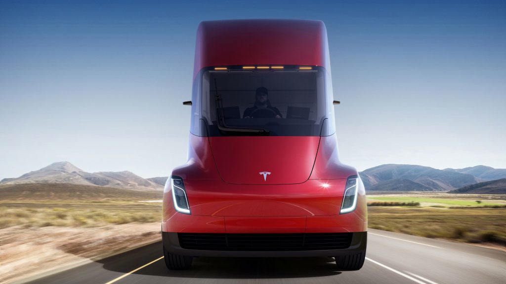 Tesla truck.