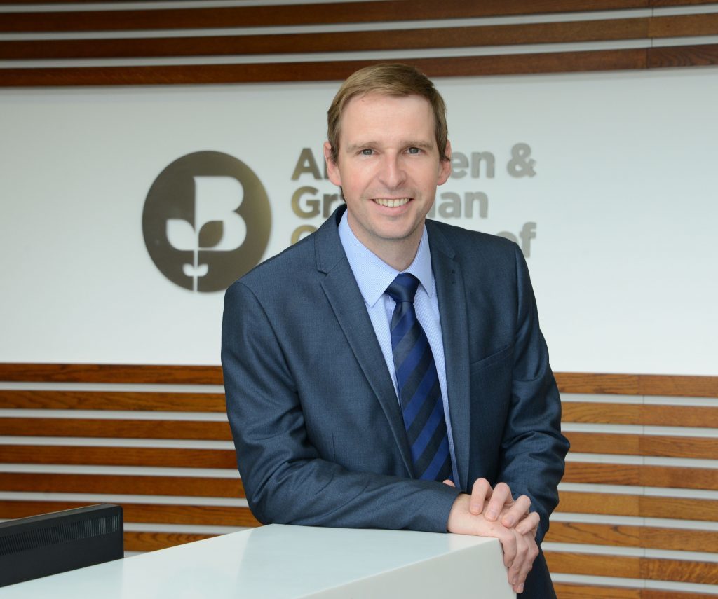 James Bream, research and policy director at the Aberdeen and Grampian Chamber of Commerce