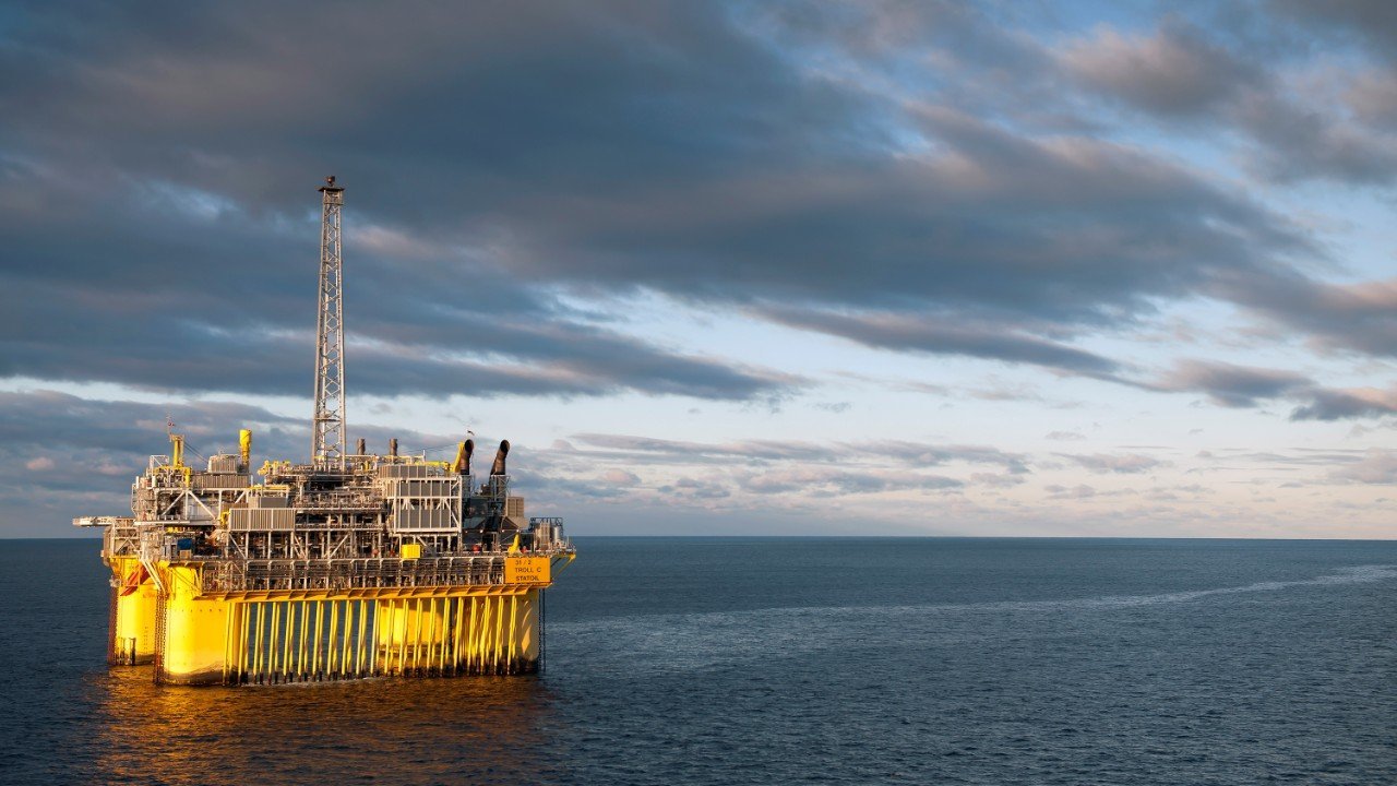 The Troll C platform. (Photo: Øyvind Hagen)