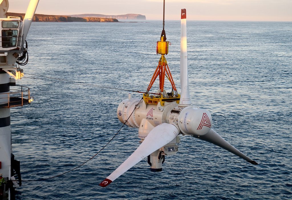 A turbine for the MeyGen project