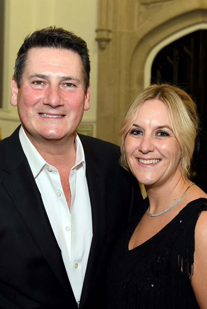 The Press and Journal Energy Snow Ball (2017) at The Quadrangle, Marischal College, Aberdeen.           
Pictured - Tony Hadley meet and greet.    
Picture by Kami Thomson    02-12-17