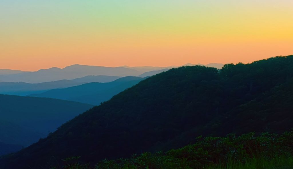 Appalachian mountains.