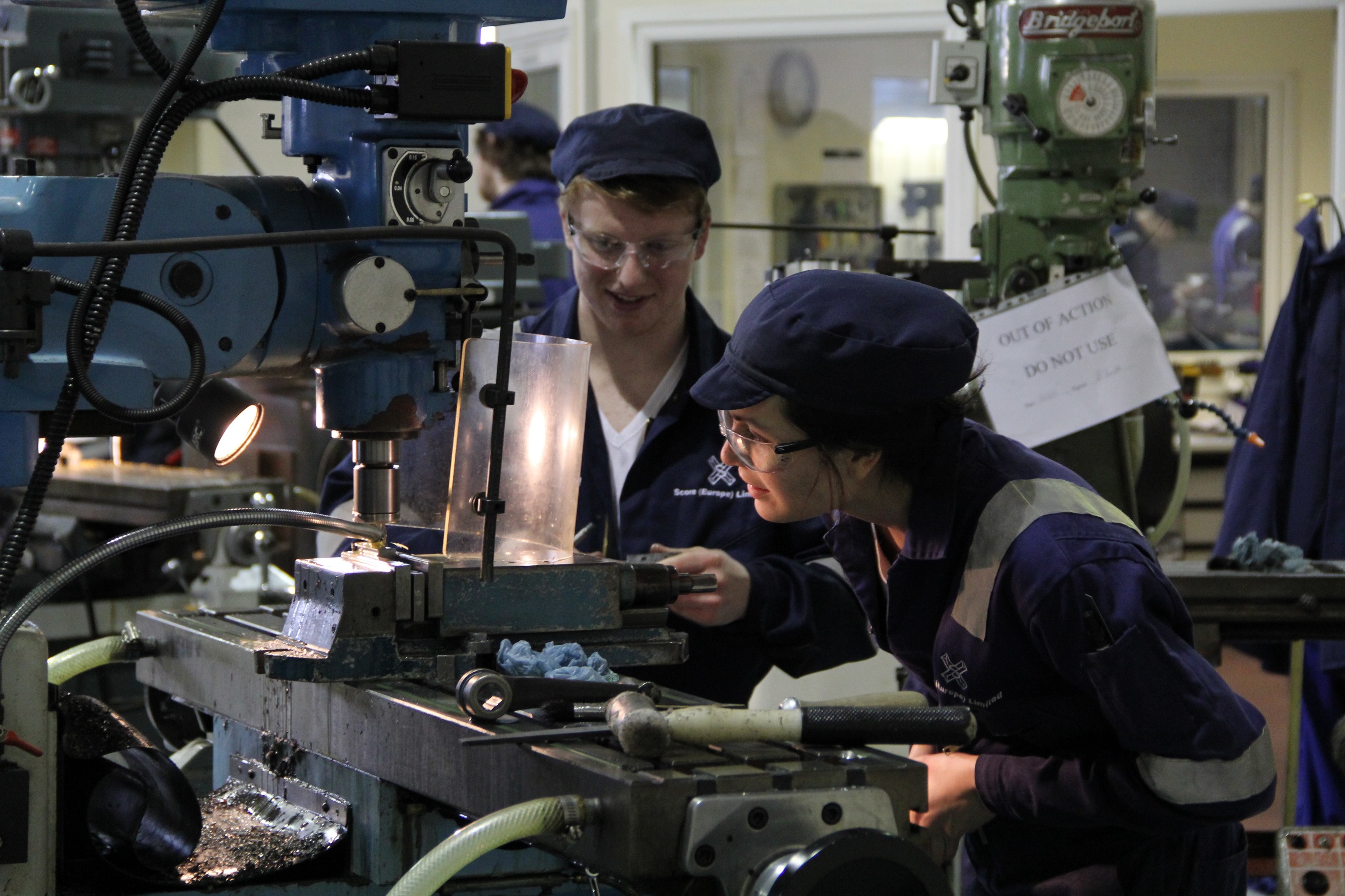 A file photo of apprentices at PEDL in Peterhead