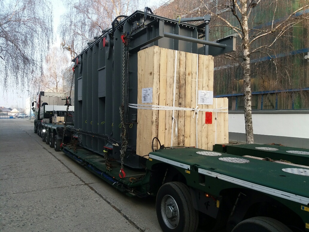 The transformer for the EOWDC wind farm
