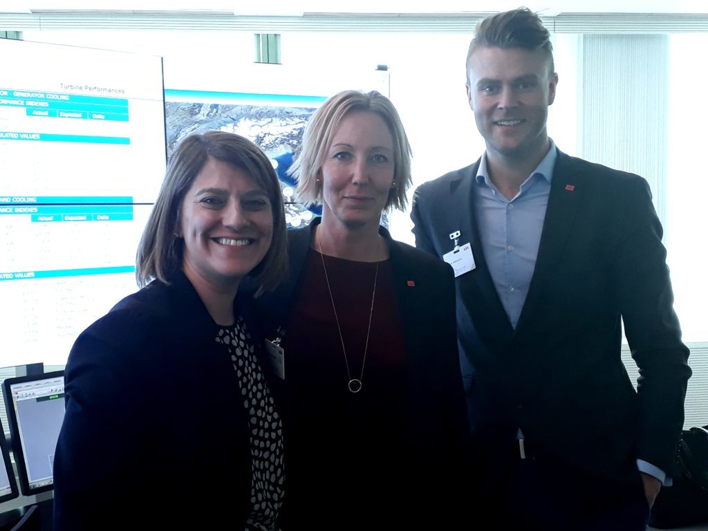 Susan Petersen-Strum, Cecilia Johansson and  Henrik Wickström.