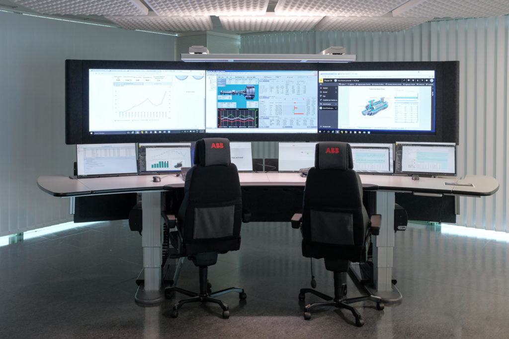 ABB Ability Collaborative Operation Center, Genoa, Italy.