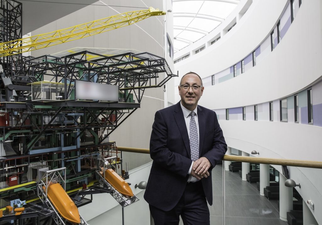 Professor Paul de Leeuw, director of RGU's Energy Transition Institute and author of 'Powering up the Workforce'.