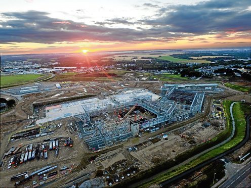 The new AECC under construction