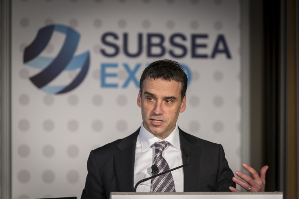 Mike Backus − vice president of operations at Nexen Petroleum UK,