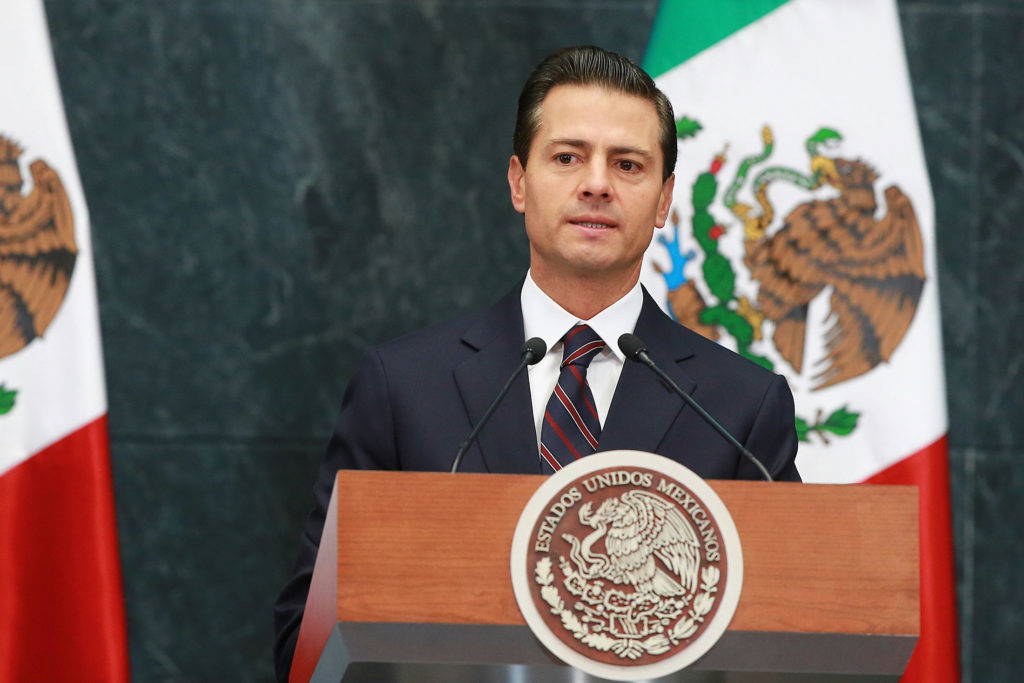 Enrique Pena Nieto Photographer: Susana Gonzalez/Bloomberg