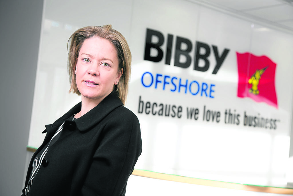 Nicky Etherson, commercial director of Bibby Offshore,