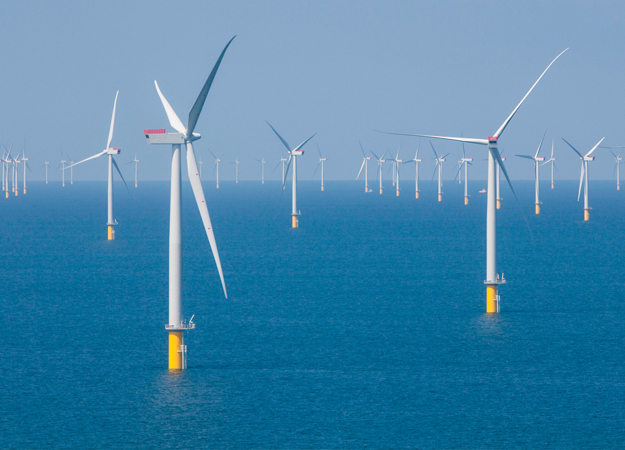 ScottishPower's first offshore wind farm West of Duddon Sands.