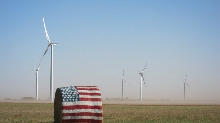 US wind. Enel's Chisholm View wind farm, Oklahoma City.