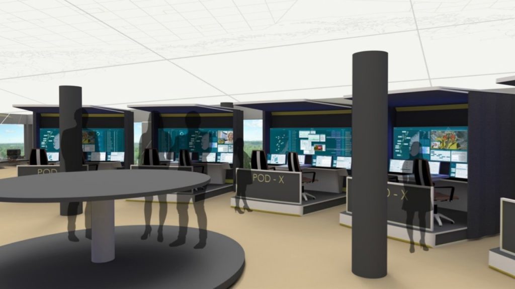 An artist's rendering of one of Statoil's new support centres.