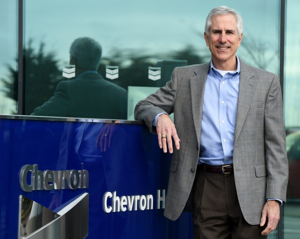 Kevin Ricketts, general manager, Chevron Upstream Europe, pictured at Chevron, Hill of Rubislaw, Aberdeen.