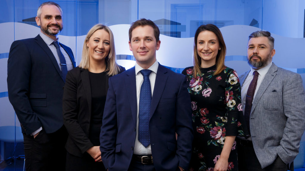 Triton Energy Solutions: John Dickson, Adele Wilson, Scott Shand, Charlotte Thomson and Jamie Leese.
(Photo: Newsline Media)