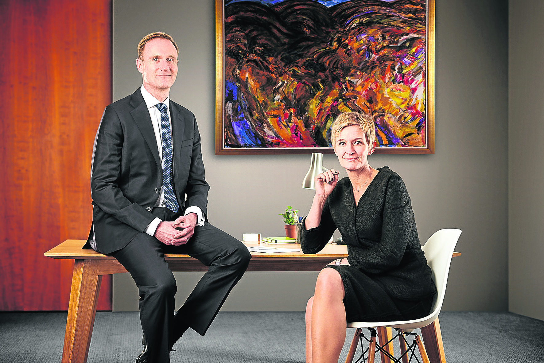 Peter Lawson will take over as chairman at Burness Paull while Tamar Tammes will step into the role of managing partner in August.