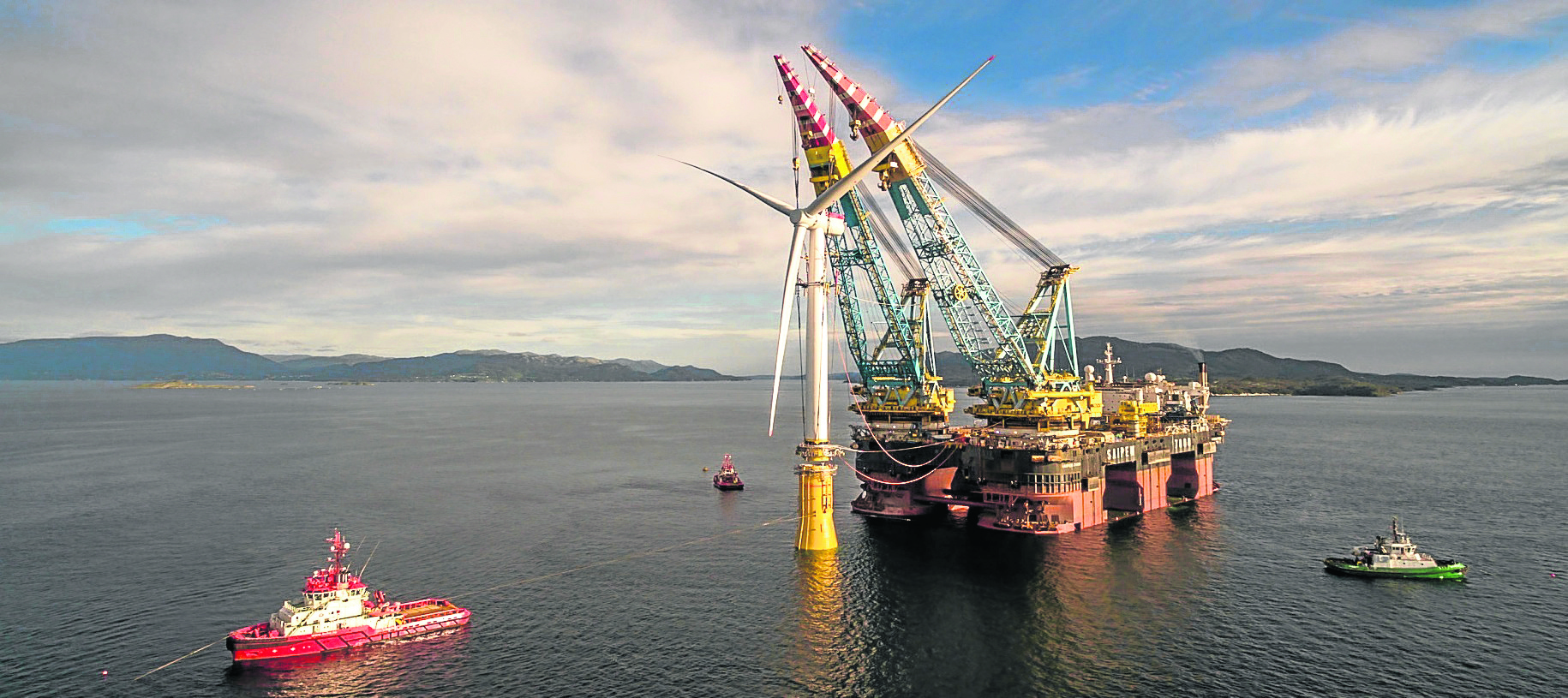 Saipem's crane ship. The company has been cleared in Algeria but faces a two-year suspension in Brazil