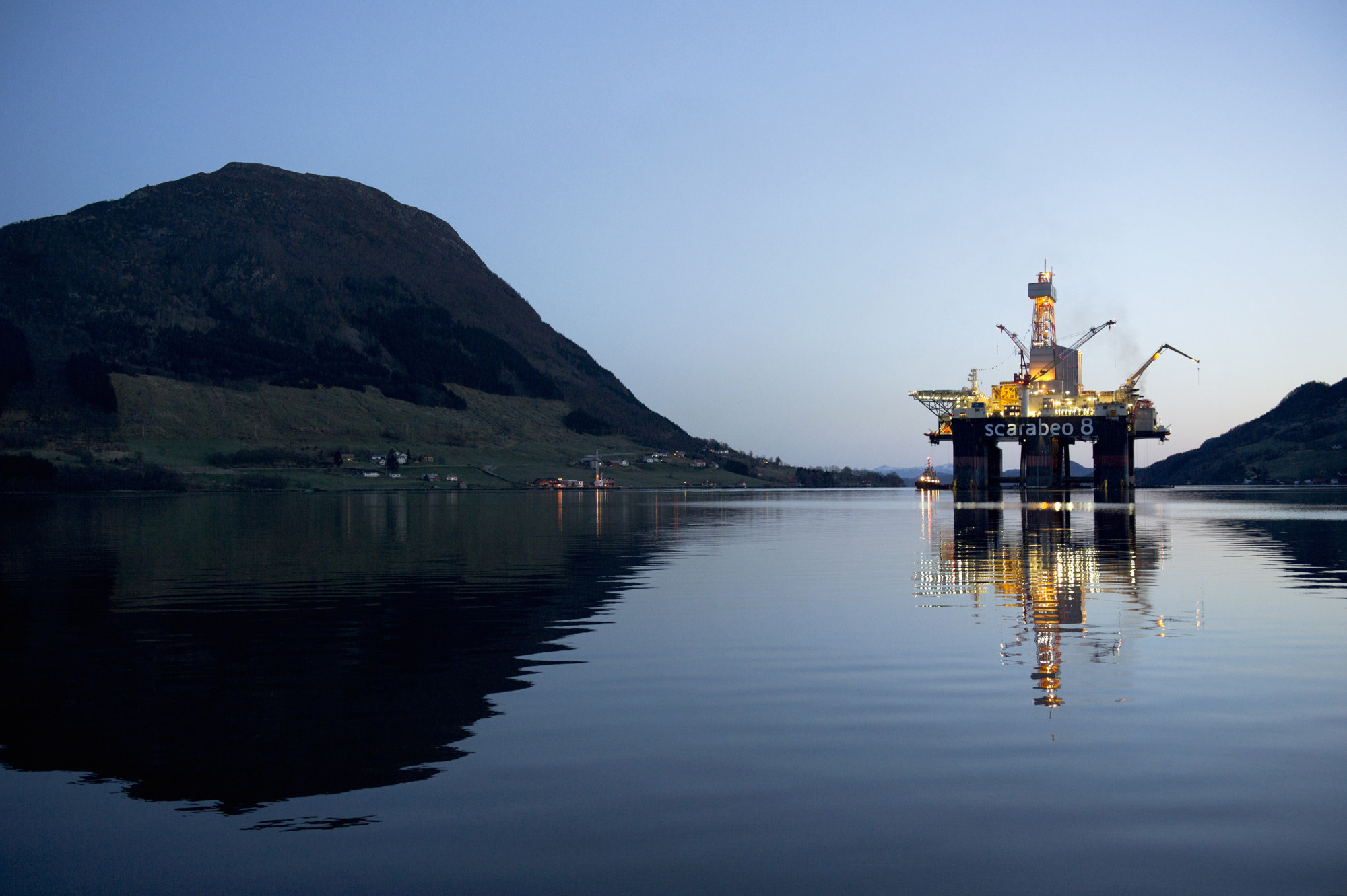 Norway rig North Sea