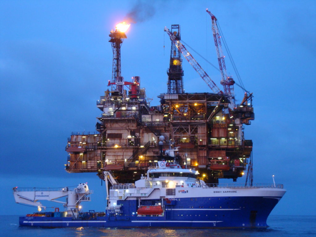 Bibby Sapphire, owned by Bibby Offshore