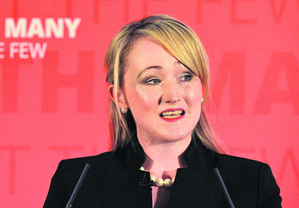 Shadow Business Secretary Rebecca Long-Bailey