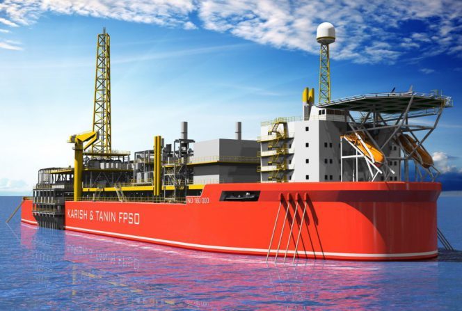 An image showing what the FPSO would look like.