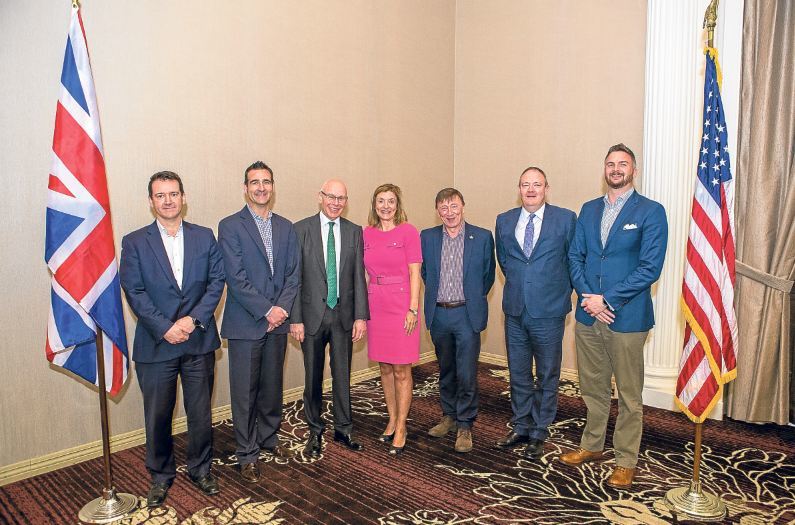 panel: From left, Ewen MacLean, Nick Dunn, Philip Rodney, Angie Gildea , Gordon McIntosh, editor-in-chief of the Press and Journal
Richard Neville, and David Millar