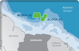 Kosmos Energy's assets in Suriname