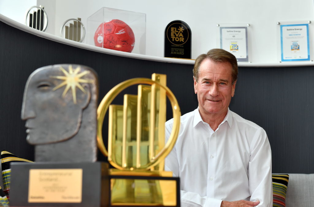 Mike Loggie, chief executive of Saltire Energy, pictured at the Saltire Energy Hub, Badentoy Industrial Estate, Portlethen.