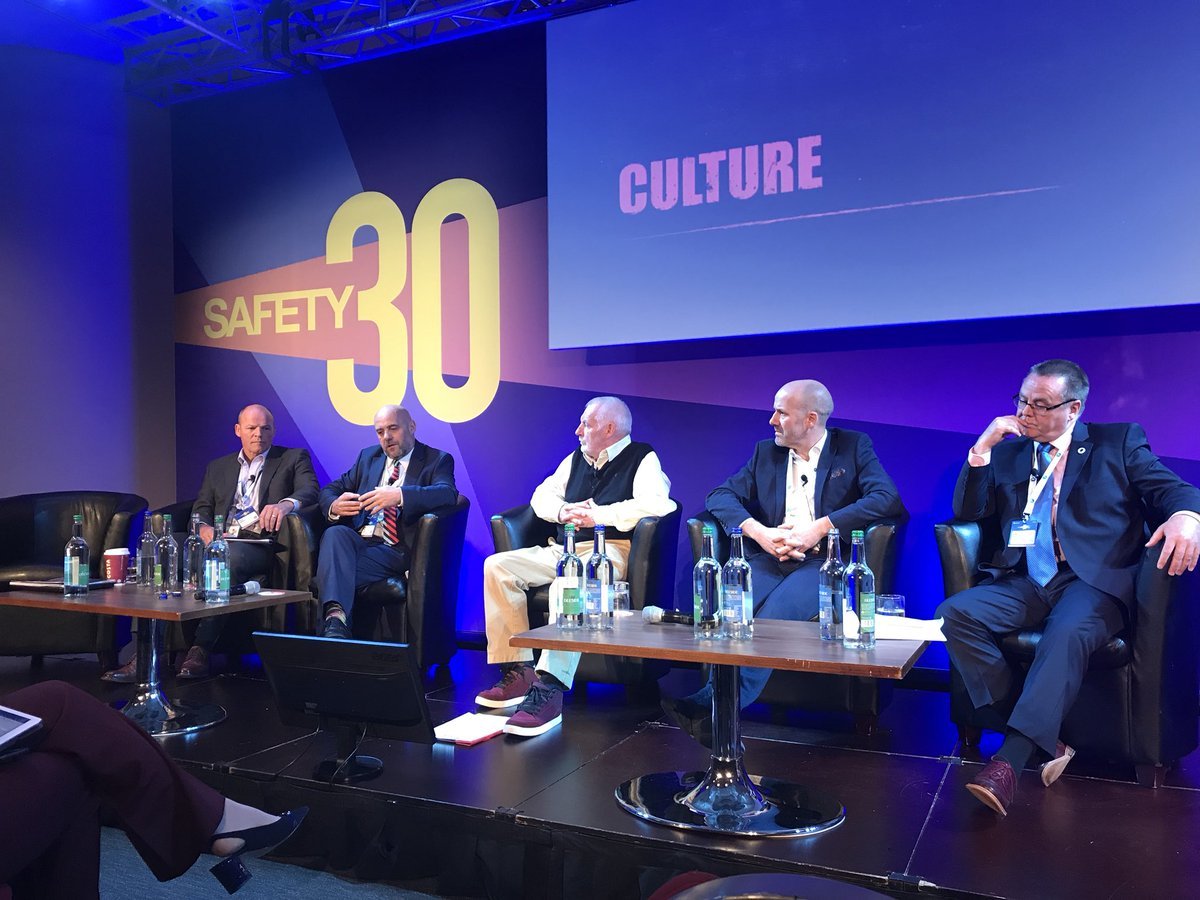 Speakers at the Safety 30 conference.