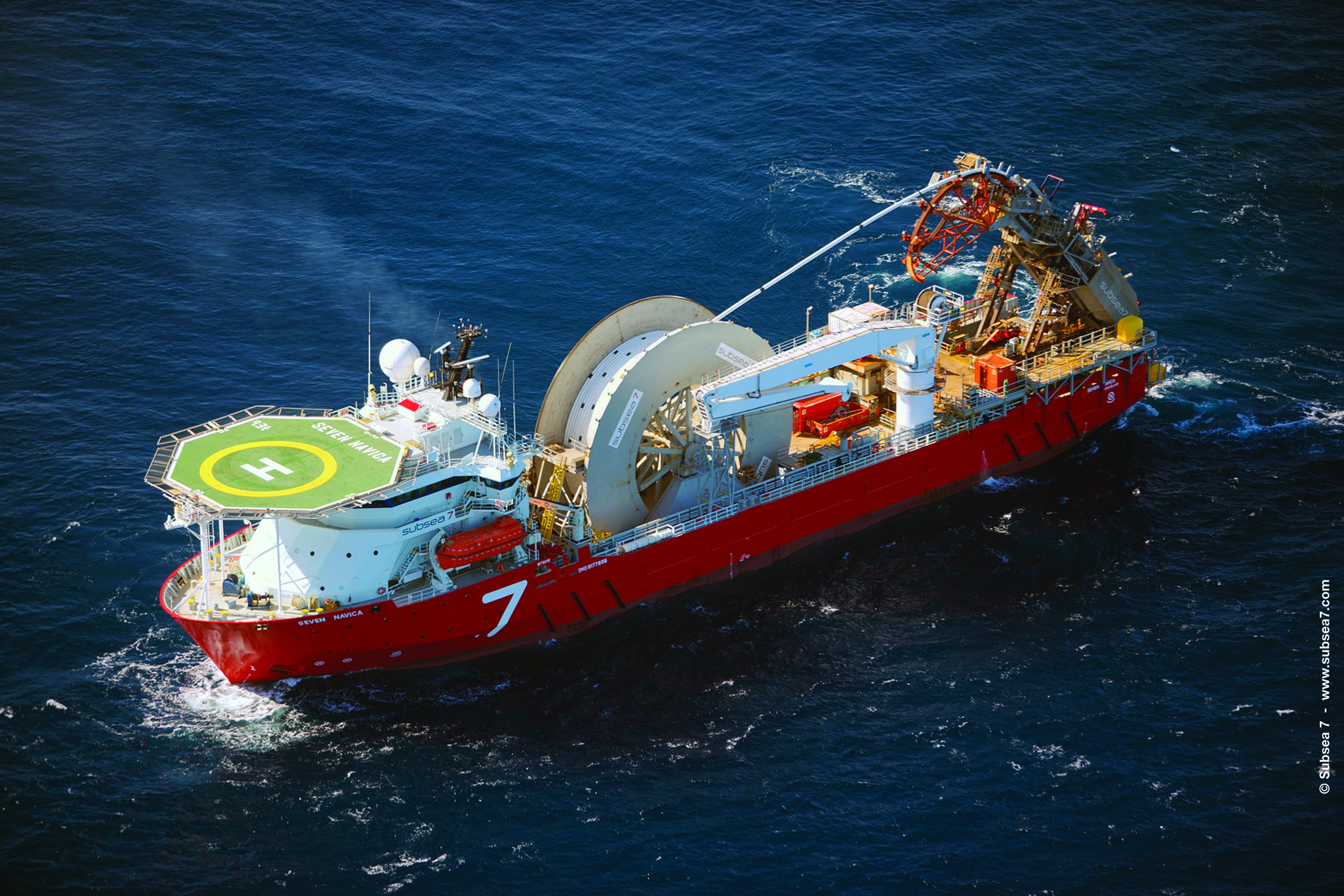 Subsea 7's Seven Navica vessel