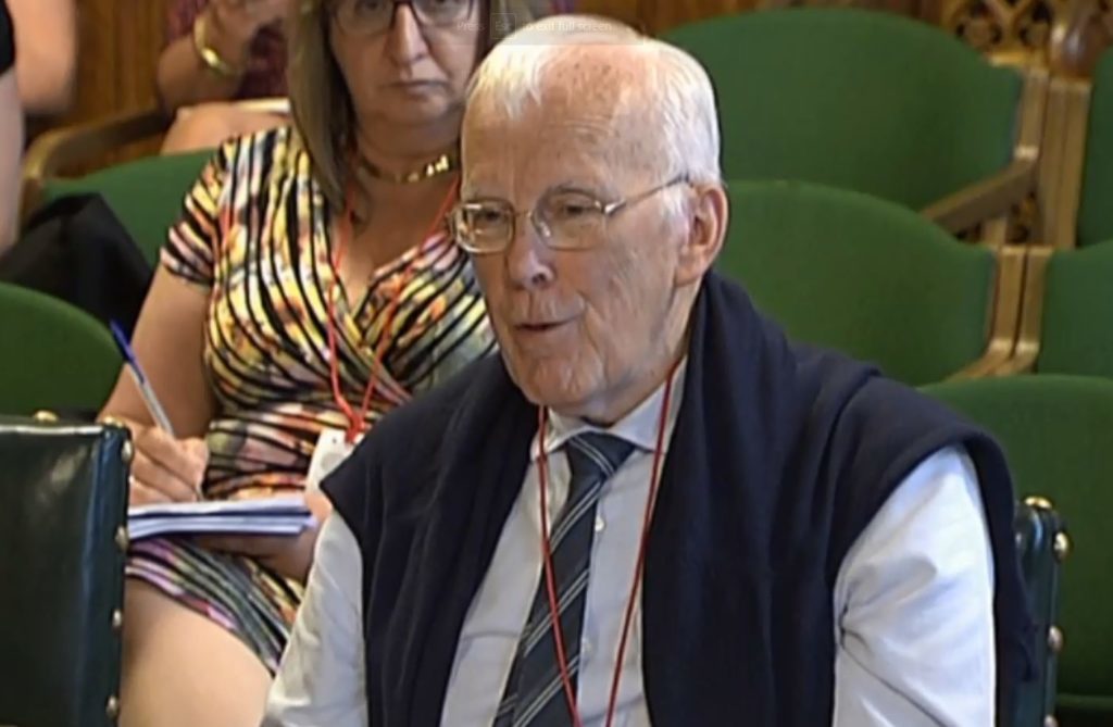 Sir Ian Wood at the Scottish Affairs Committee