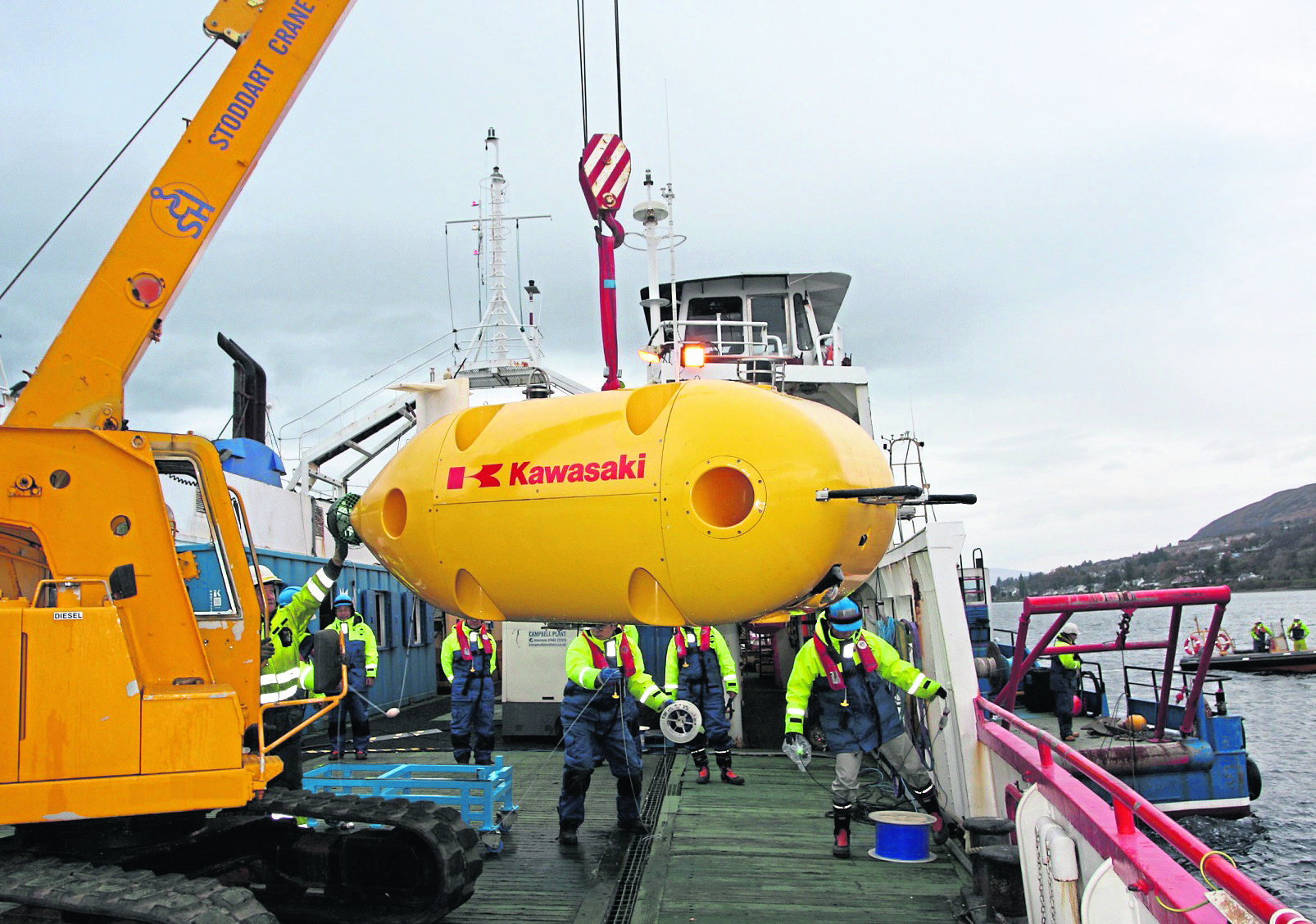 FUTURE: Kawasaki are to experiment with self-diving submarines in Lochaber