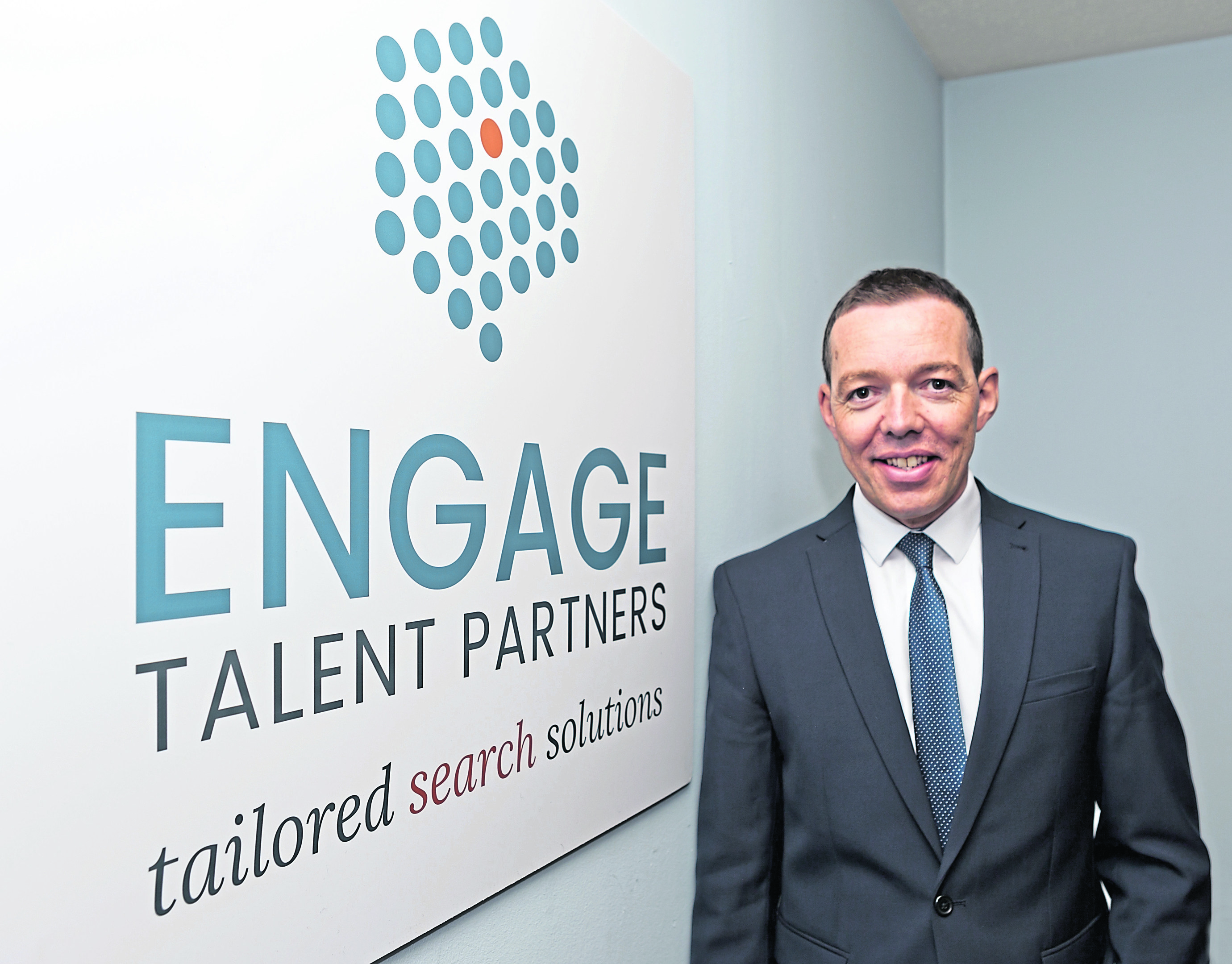 Scott Leonard, founder and recruitment director at Aberdeen-based Engage Talent Partners