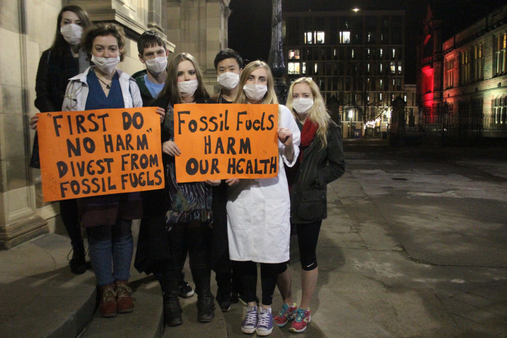 RCGPs say no to fossil fuel companies.