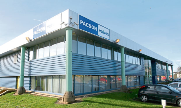 Pacson Valves, Claverhouse Industrial Park, Dundee.