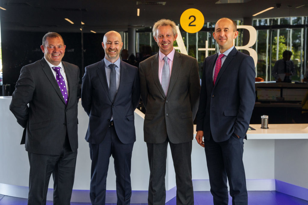 Pictured (from left to right): AAB’s Senior Upstream Oil & Gas Team - John Black, Graeme Robertson, Ian McPherson and Alasdair Green