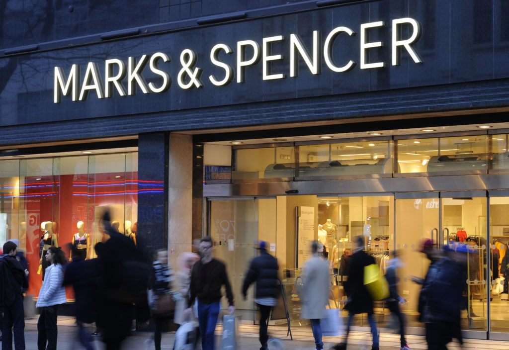 File photo dated 11/01/17 of a Marks and Spencer store as the retailer has reported a 62.1% fall in pre-tax profit to £66.8 million in the year to March 31. PRESS ASSOCIATION Photo. Issue date: Wednesday May 23, 2018. See PA story CITY Marks. Photo credit should read: Charlotte Ball/PA Wire