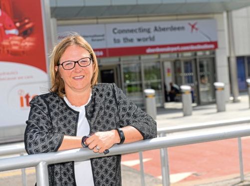 Managing Director at Aberdeen International Airport Carol Benzie is leaving her position at the the airport after 10 years.