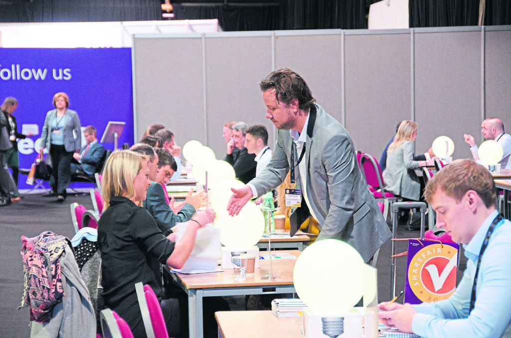 Attendees at a previous Oil and Gas UK share fair