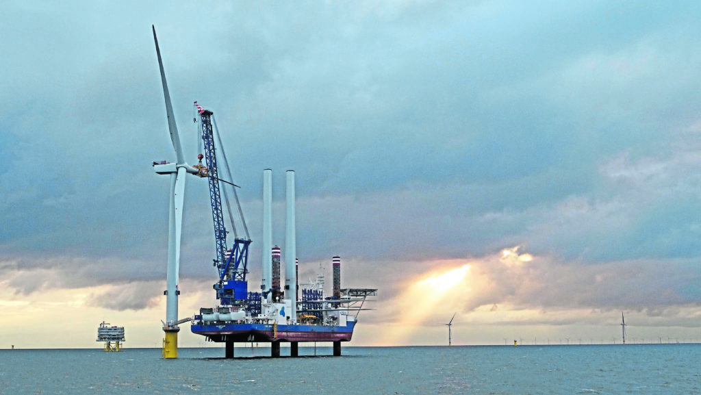Orsted's Hornsea One offshore wind farm.