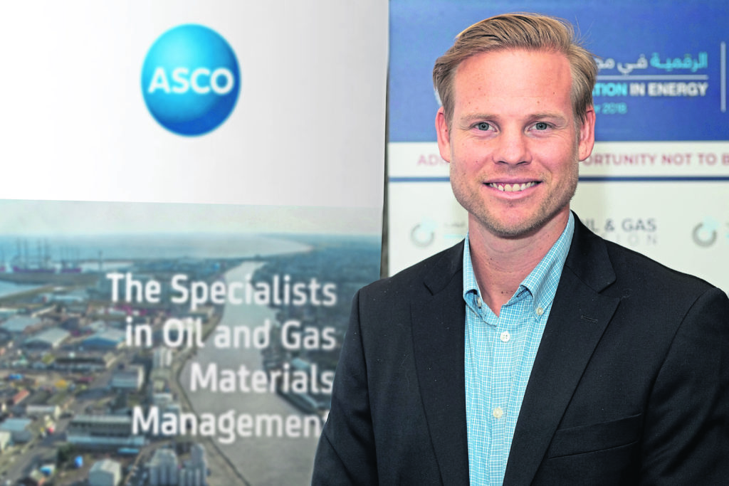 Digitalisation and Innovation Manager for ASCO Norway, Christopher Hoftun,