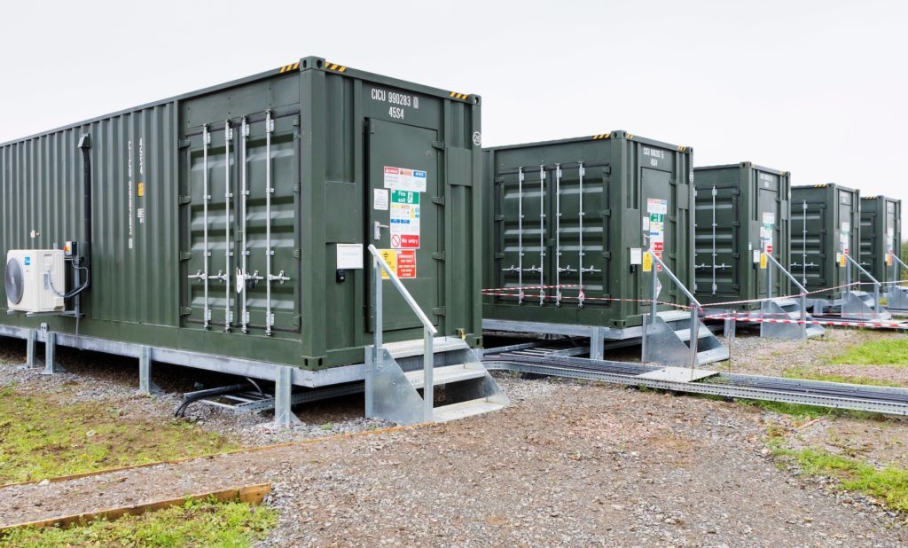 Anesco battery storage unit